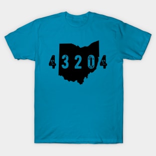 43204 Zip Code Columbus OHio Westgate T-Shirt